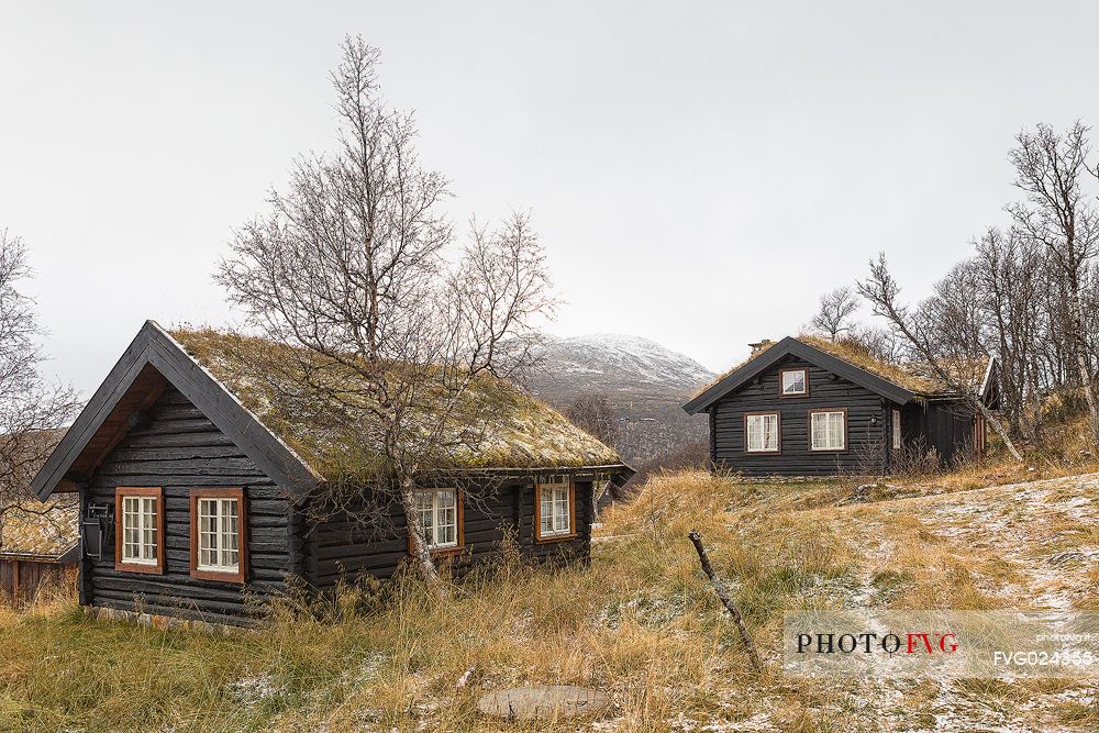 Traditional building in Harahorn, Norway