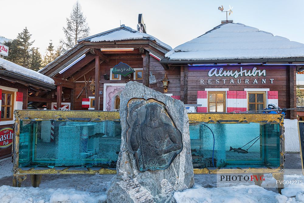 Almstube in Bad Kleinkirchheim, Carinthia, Austria, Europe