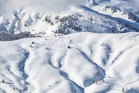 Passo giau winter shapes