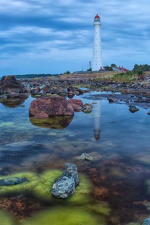 Tahkuna lighthouse is situated on the north end of hiiumaa