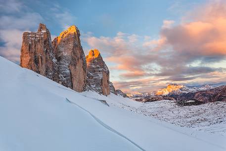 Tre Cime di Lavaredo sunrise