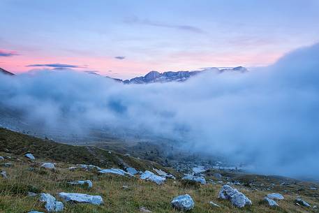 Highland of Montasio in the autumn