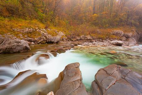 Valley Arzino in autumn