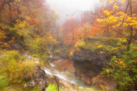 Valley Arzino in autumn