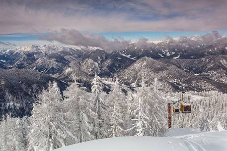 Julian Alps, cableways to Mount Lussari