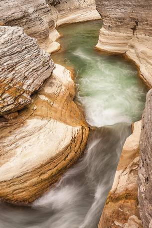 Canyon- the core of the river Orta, Majella National park