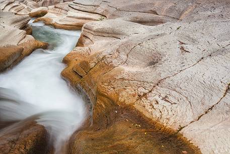 Canyon- the core of the river Orta, Majella National park