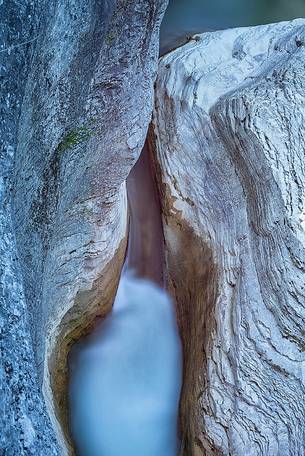 Canyon- the core of the river Orta, Majella National park