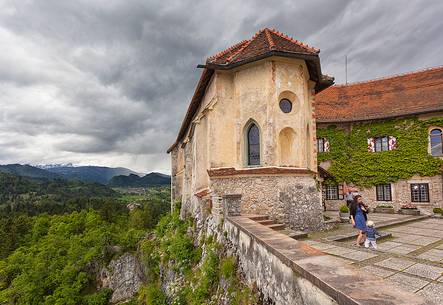 Bled castle is a medieval castle
