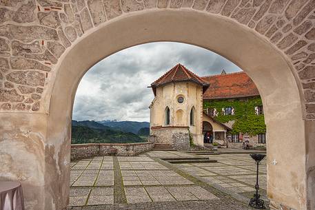 Bled castle is a medieval castle