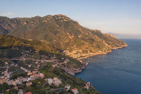 Amalfi Coast looking south from Ravello