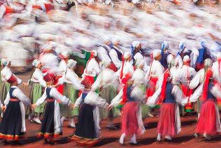 This is the story of time manifesting itself in our ancestors heritage and us shaping our time through our own touches, contacts, caresses and impacts.
Song and dance celebrations are an old and very important tradition for Estonia and Estonians (the first song celebration took place in 1869 and the first dance celebration in 1934) and these celebrations are nowadays held every five years. In 2003 our tradition of song and dance celebrations was entered to UNESCOs List of Intangible Cultural Heritage.