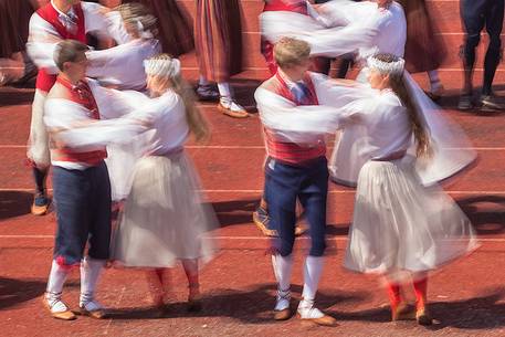 This is the story of time manifesting itself in our ancestors heritage and us shaping our time through our own touches, contacts, caresses and impacts.
Song and dance celebrations are an old and very important tradition for Estonia and Estonians (the first song celebration took place in 1869 and the first dance celebration in 1934) and these celebrations are nowadays held every five years. In 2003 our tradition of song and dance celebrations was entered to UNESCOs List of Intangible Cultural Heritage.