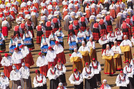 This is the story of time manifesting itself in our ancestors heritage and us shaping our time through our own touches, contacts, caresses and impacts.
Song and dance celebrations are an old and very important tradition for Estonia and Estonians (the first song celebration took place in 1869 and the first dance celebration in 1934) and these celebrations are nowadays held every five years. In 2003 our tradition of song and dance celebrations was entered to UNESCOs List of Intangible Cultural Heritage.