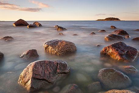 Lahemaa National Park.
Ksmu peninsula is a gigantic natural Ice Age park with a unique boulder field and rocks left behind by glacial drift, Estonia