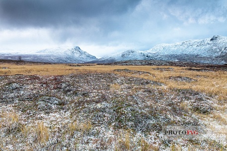 Scandinavian alps, Hydalen Nature Reserve, forward Hydalsberget mountain, Norway