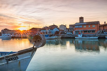 Marano Lagunare village, Friuli Venezia Giulia, Italy