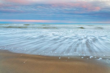 Seascape of Lido di Jesolo, a popular seaside resort near Venice, Veneto, Italy Seascape of Lido di Jesolo, a popular seaside resort near Venice, Veneto, Italy