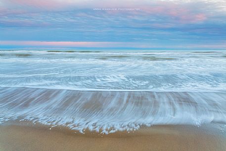 Seascape of Lido di Jesolo, a popular seaside resort near Venice, Veneto, Italy Seascape of Lido di Jesolo, a popular seaside resort near Venice, Veneto, Italy