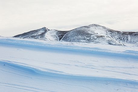 Natural landscape in the Nockberge mountains range, Bad Kleinkirchheim, Carinthia, Austria, Europe