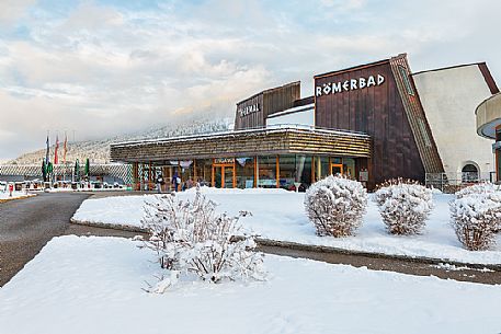 Winter view of Alpin Wellness Romerbad, Bad Kleinkirchheim, Carinthia, Austria