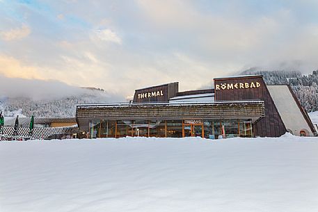 Winter view of Alpin Wellness Romerbad, Bad Kleinkirchheim, Carinthia, Austria