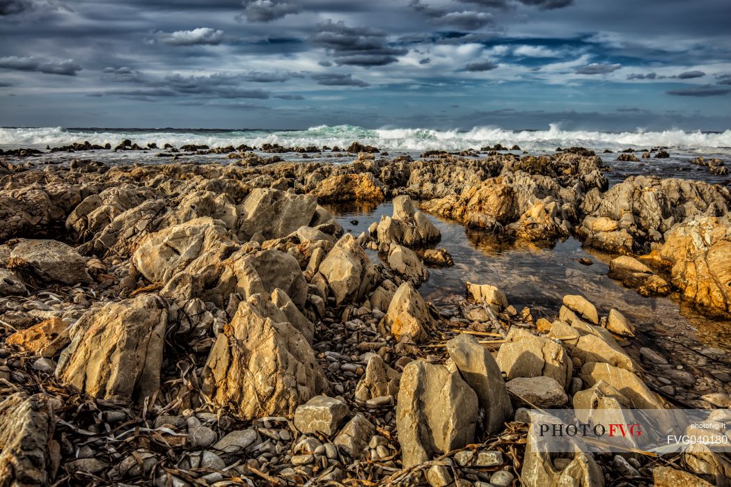 Rocky coast of San Vito Lo Capo, Sicily, Italy, Europe