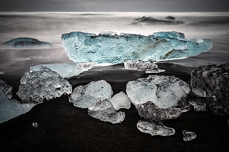 Jkulsrln ice beach, Iceland, Europe