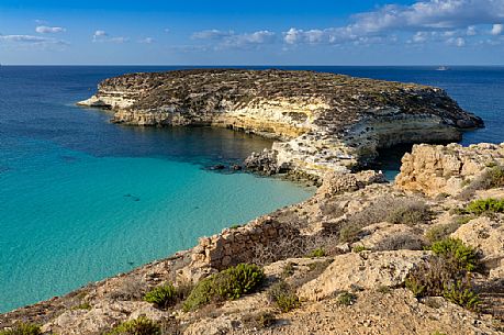 Conigli island, Lampedusa, Sicily, Italy