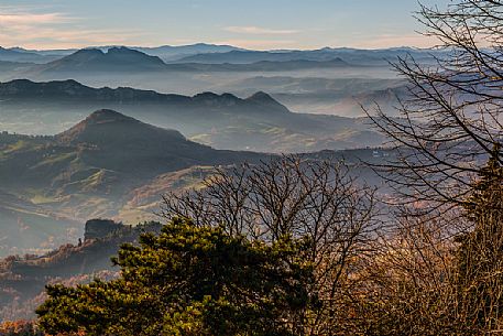 Natural landscape around the Republic of San Marino Natural landscape around the Republic of San Marino