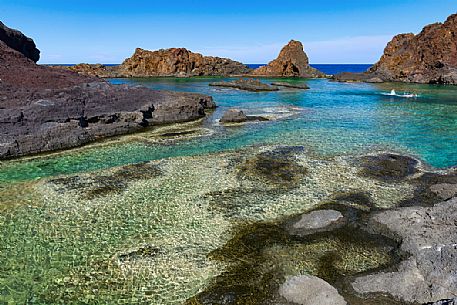 I Faragllioni, Linosa island, Pelagie islands, Sicily, Italy, Europe I Faragllioni, Linosa island, Pelagie islands, Sicily, Italy, Europe