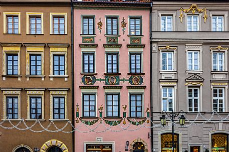 Detail of Old town - Stare Miasto, Warsaw, Poland, Europe Detail of Old town - Stare Miasto, Warsaw, Poland, Europe