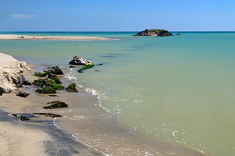 Simeto river mouth, Catania, Sicily, Italy, Europe