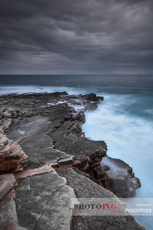 Jagged croatian coast