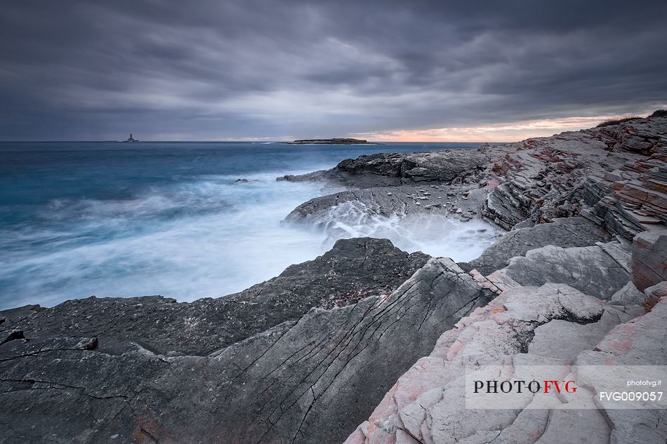 Jagged croatian coast