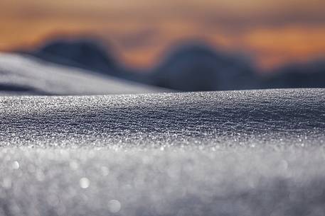 Snow on Giau Pass