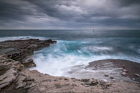 Jagged croatian coast