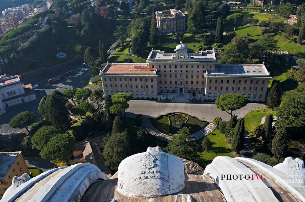 The Governor's Palace and the Vatican Gardens, Rome, Italy, Europe