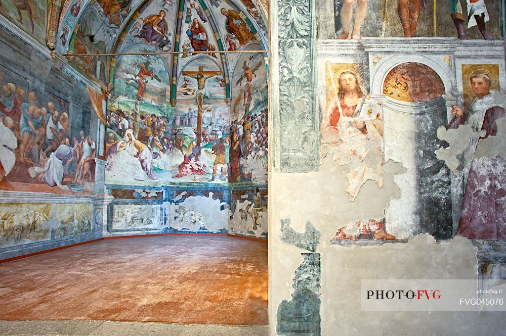 Frescoes in the church of Sant'Antonio Abate often called 