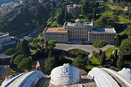 The Governor's Palace and the Vatican Gardens, Rome, Italy, Europe The Governor's Palace and the Vatican Gardens, Rome, Italy, Europe