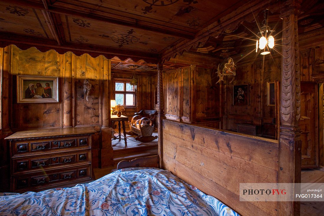 The spectra or witches room which owes its name to the picturesque legend born about the sad fate of Margarete von Taufers The spectra or witches room which owes its name to the picturesque legend born about the sad fate of Margarete von Taufers