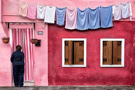 The Famous colored houses of Burano