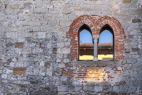 Typical windows of Cividale del Friuli