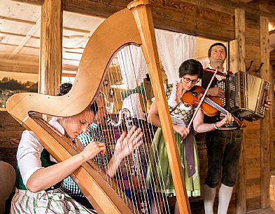 Traditional festival with folk group of Sesto - Pusteria valley Traditional festival with folk group of Sesto - Pusteria valley