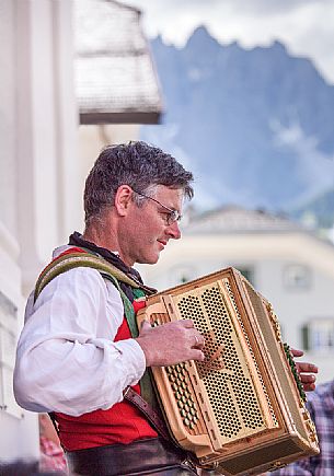 Traditional festival with folk group of San Candido - Pusteria valley Traditional festival with folk group of San Candido - Pusteria valley