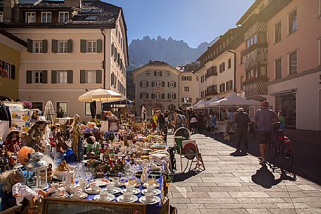 Antiques market in San Candido