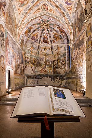 The Church of Sant 'Antonio Abate, famous for its beautiful frescoes as to be known as'' The Sistine of Friuli ''