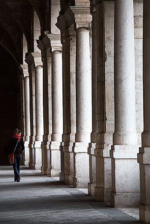 Architecture of the Loggia of the Basilica Palladiana di Vicenza, Italy Architecture of the Loggia of the Basilica Palladiana di Vicenza, Italy