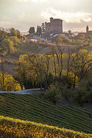 Castle of Grinzane Cavour, Langhe, Unesco World Heritage, Piedmont, Italy, Europe