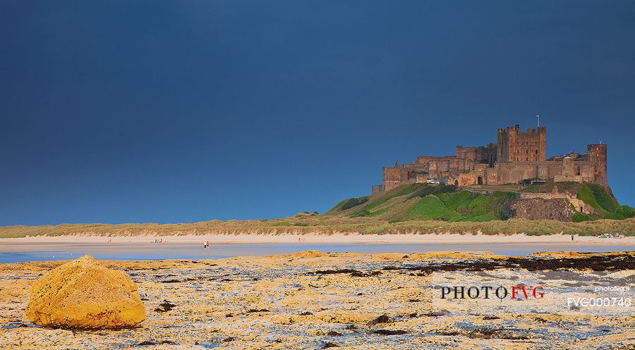 Late afternoon at Bamburgh Castle